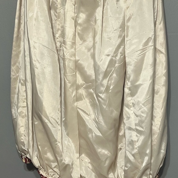 Anthropologie Tracy Reese Bubble Hem Halter Dress Linen/Cotton Blend Abstract - Picture 10 of 10